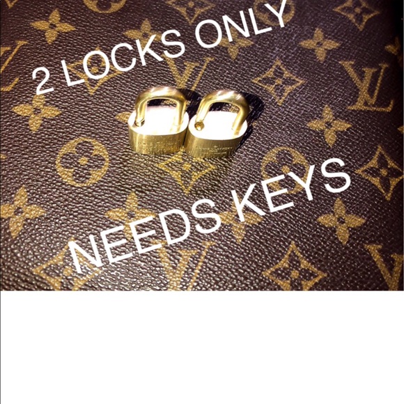Louis Vuitton Lock # 300 Brass Padlock “NO KEY” - Picture 4 of 5